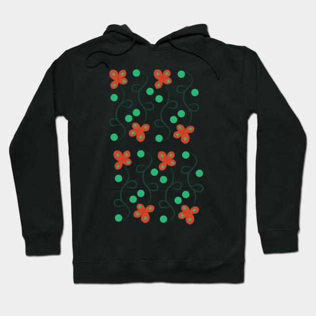 Floral design Hoodie by dddesign